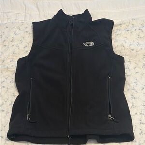 The North Face Black Zip-Up Vest